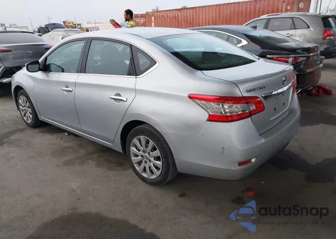 2015 Nissan Sentra S from USA, damaged, VIN 3N1AB7AP4FY226997